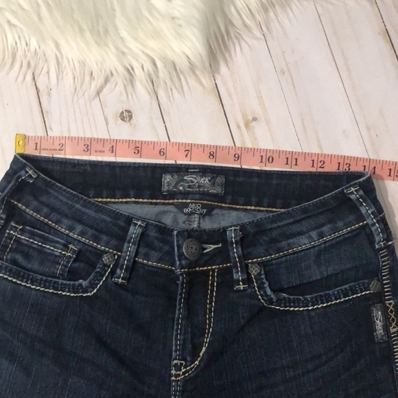 Silver Aiko Bootcut Jeans Size 28/31 EUC - Picture 9 of 12